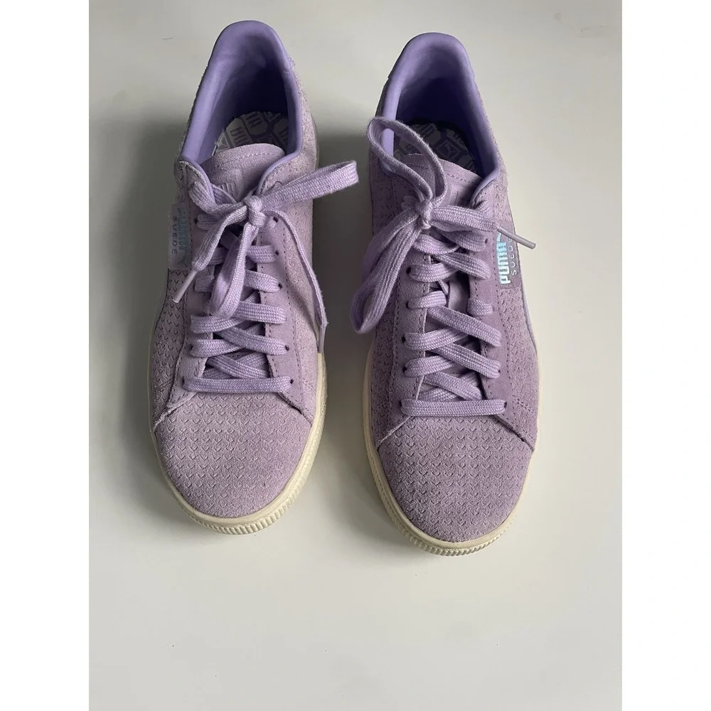 Puma Suede Classic 21 Peacoat Purple Size 9.5 - Picture 2 of 7